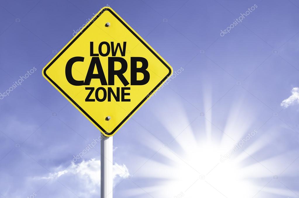 Low Carb Zone road sign