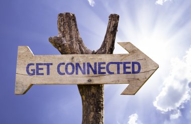 Bağlı ahşap işareti almak