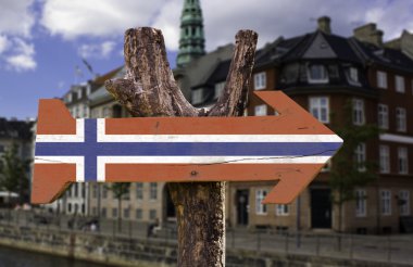 Norveç ahşap işareti