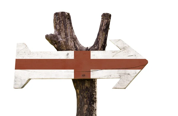 England wooden sign — Stock Photo, Image