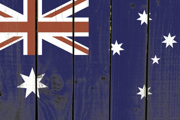 Australische Flagge — Stockfoto