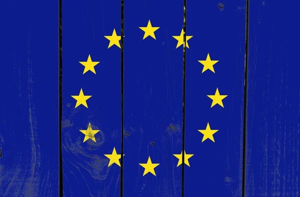 Drapeau de l'Union européenne — Photo