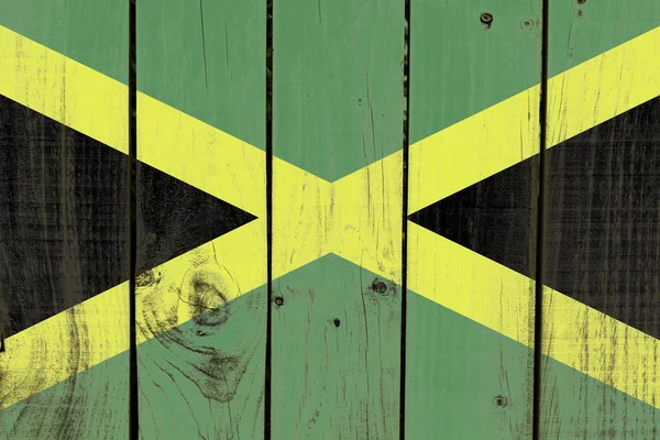 Jamaica vlag — Stockfoto