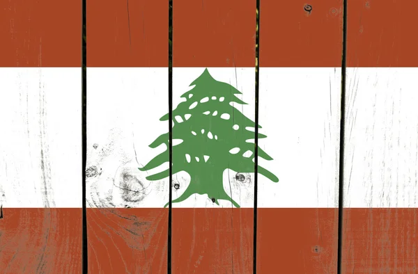 Lebanon flag — Stock Photo, Image