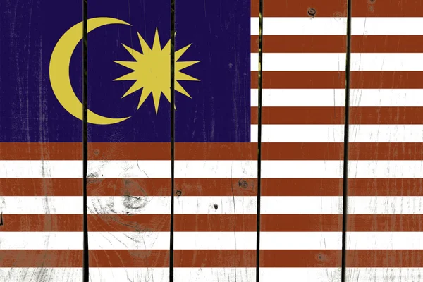 Malaysia Flag — Stock Photo, Image