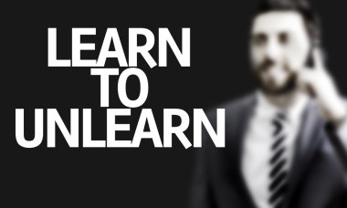The Text Learn to Unlearn clipart