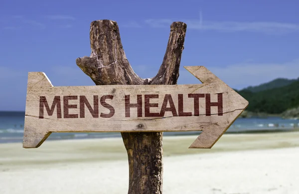 Mens Health     wooden sign — Stock Photo, Image