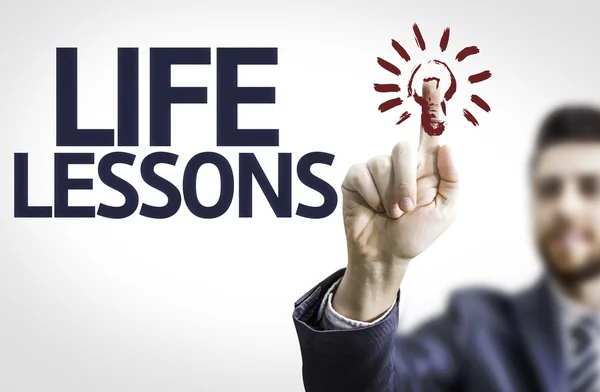 The text Life Lessons — Stock Photo, Image