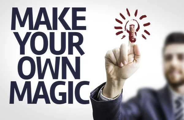 Board with text: Make Your Own Magic — Stock Photo, Image