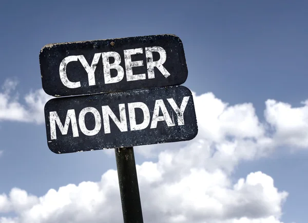 Cyber-Monday-Zeichen — Stockfoto