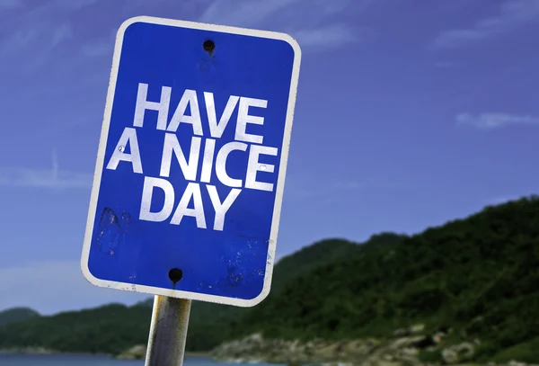 Have a Nice Day sign — Stock Photo, Image