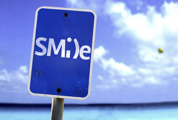 Glimlach teken — Stockfoto