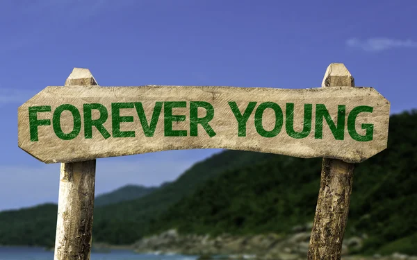 Forever Young signe — Photo