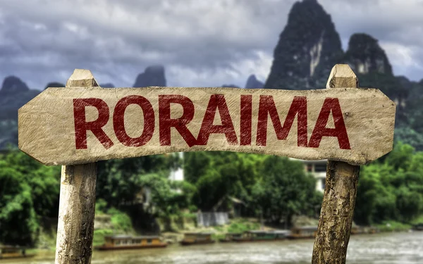 Tegn på Roraima (Brasiliansk stat) - Stock-foto