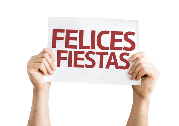 Tarjeta de Felices Fiestas —  Fotos de Stock