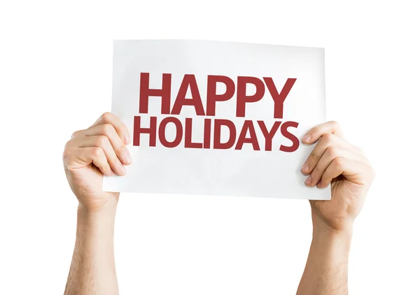 Happy Holidays card — Stock Photo, Image