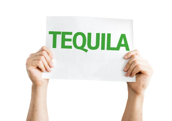 Tarjeta de tequila —  Fotos de Stock