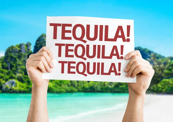 Tequila! Tequila! Tequila! carta — Foto Stock