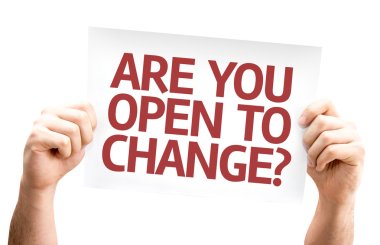 Are You Open to Change? card