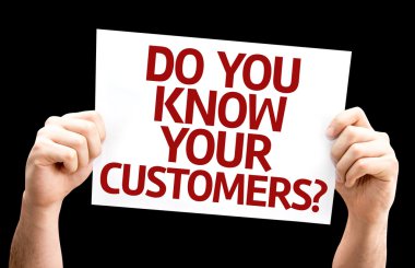 Müşterilerinizin biliyor musun? kartı