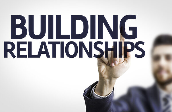 Text: Building Relationships