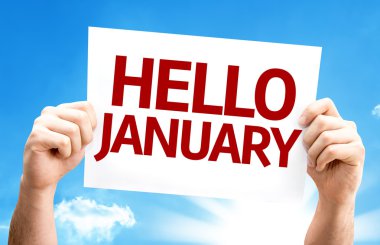 Ocak kart Merhaba