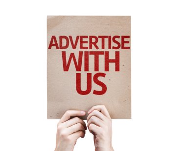 Advertise With Us card