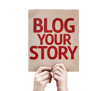Blog Your Story kartı
