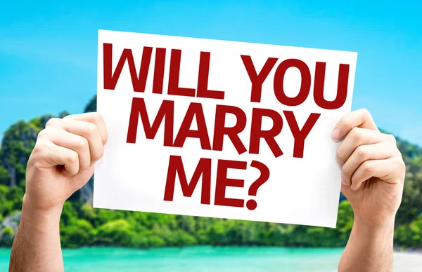 Will You Marry Me? card