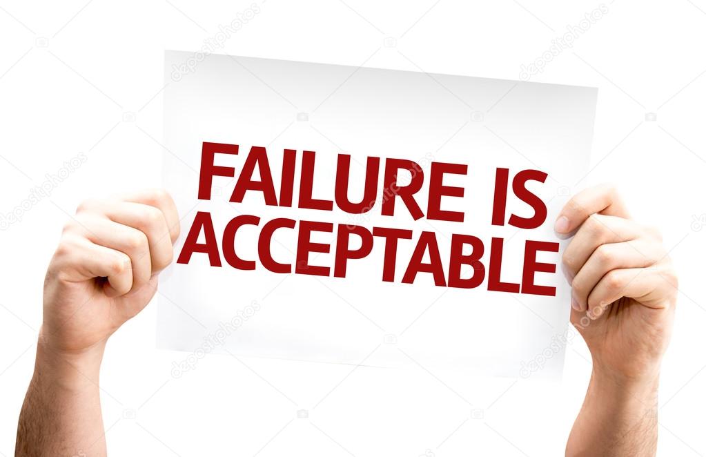 Failure is Acceptable card