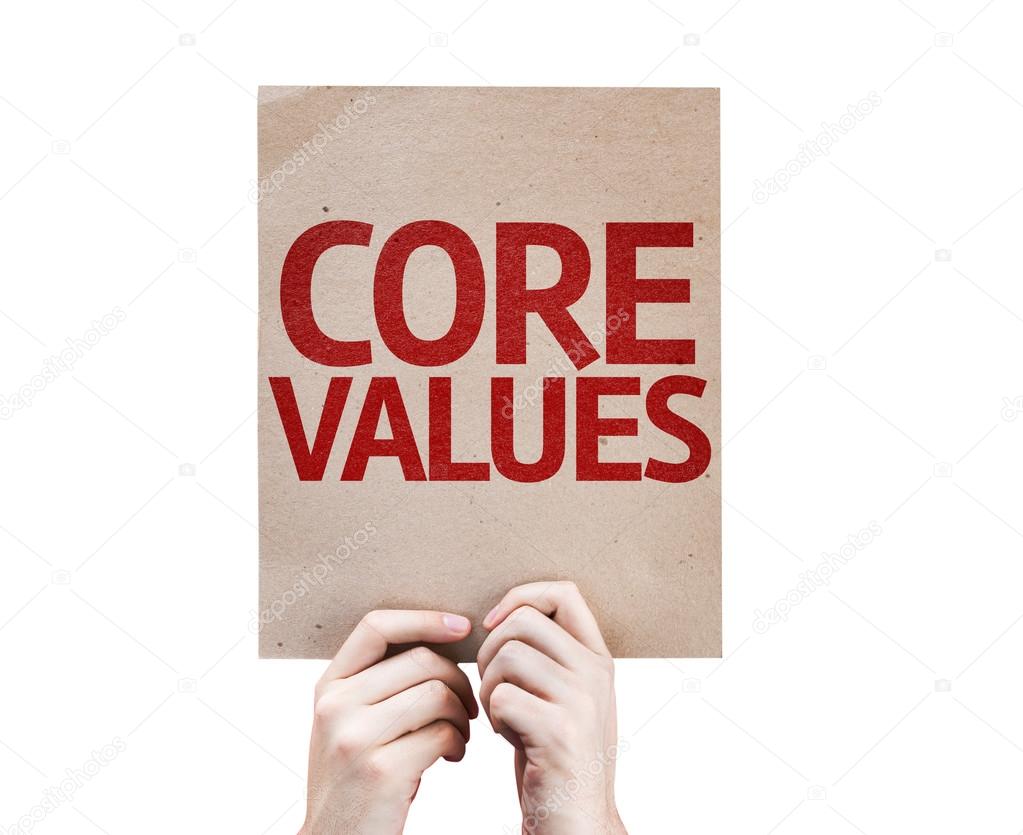 Core Values card