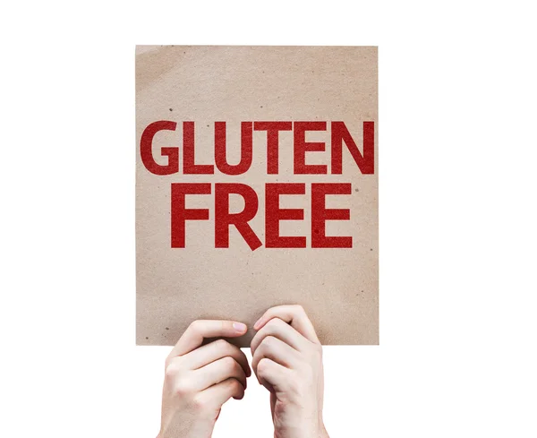 Gluten fri kort — Stockfoto