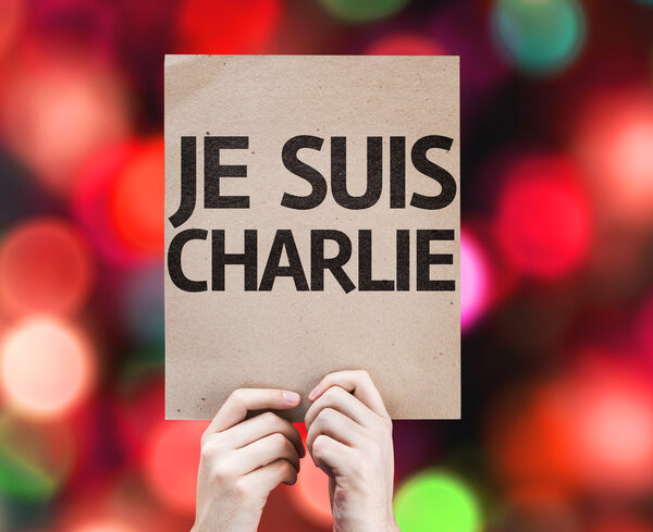 Карточка "Я Шарли" (на французском языке)
