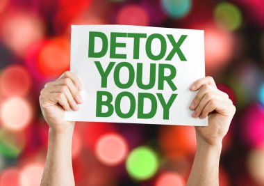 Detox Your Body card clipart