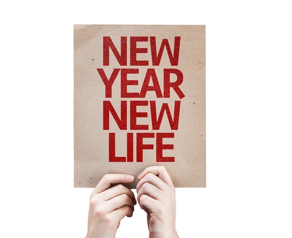 New Year New Life card — Stock Photo, Image