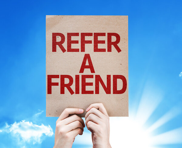 Refer a Friend card