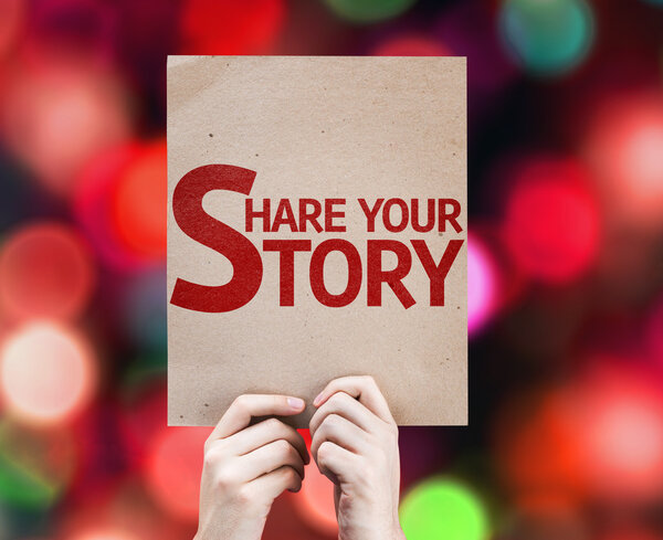Share Your Story card