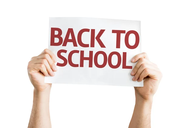 Back to School card — Stock Photo, Image