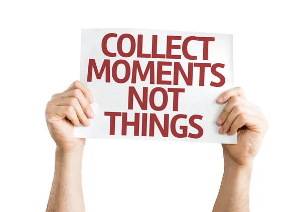 Collecter la carte Moments Not Things — Photo