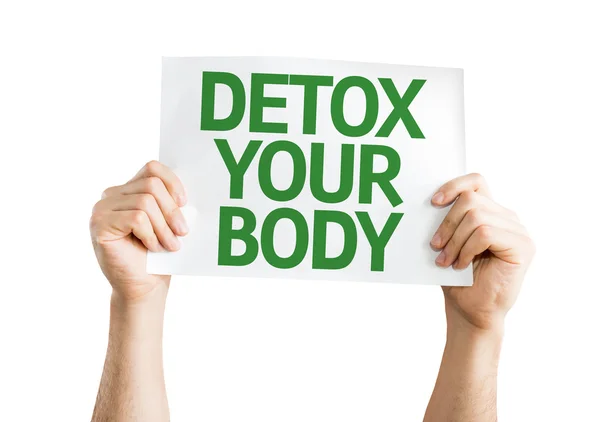 Detox Your Body card — Stock Photo, Image