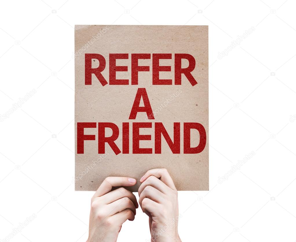 Refer a Friend card