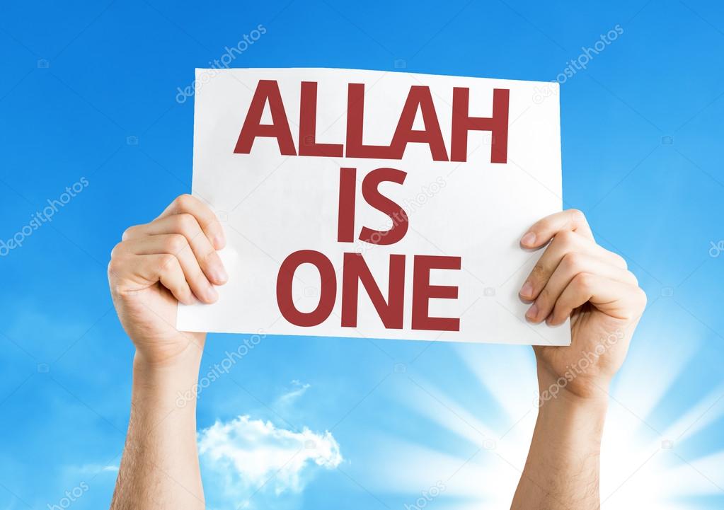 Allah is One card
