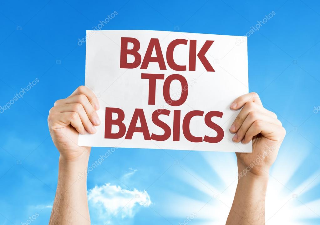 Back to Basics card