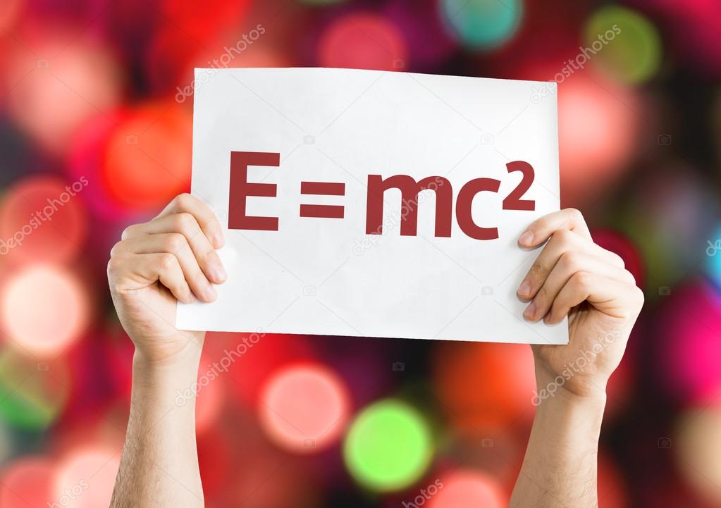 E equal to mc2 card