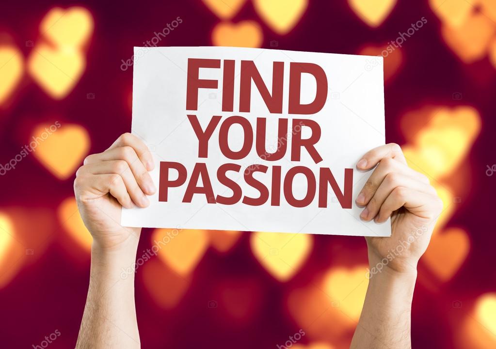 Find Your Passion card