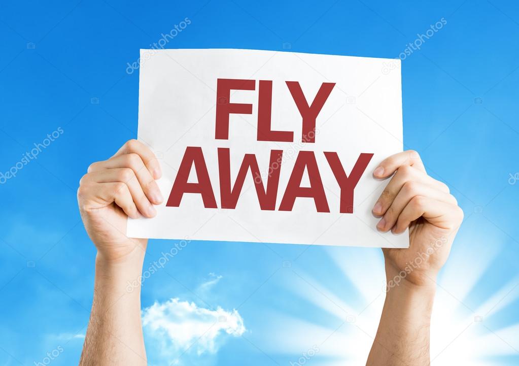 Fly Away card
