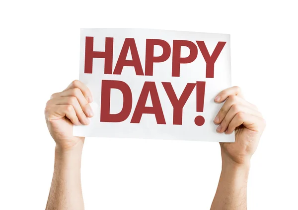 Happy Day card — Stock Photo, Image