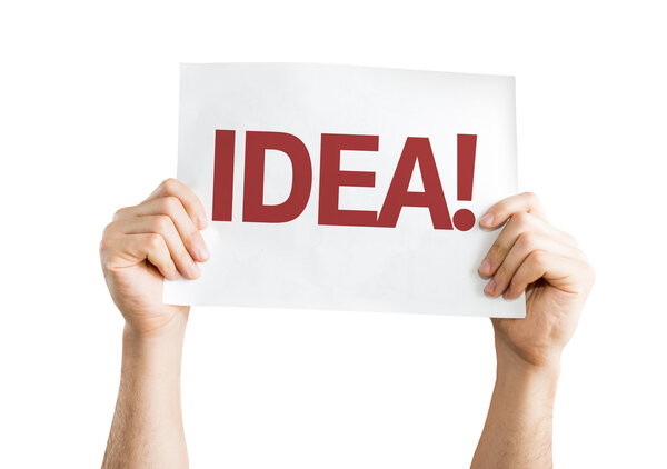 Идея! карта в руках
