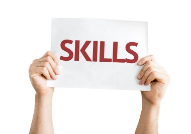 Becerileri kartı elinde