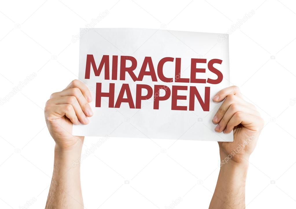 Miracles Happen card
